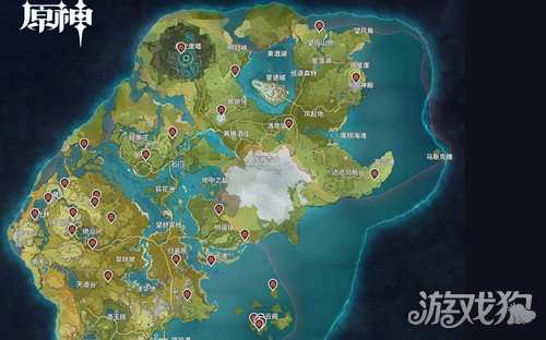 原神野外boss位置在哪儿 全部野外boss位置一览