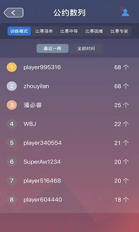 公约数列截图5