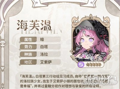 火环海芙温怎么样 海芙温角色介绍一览